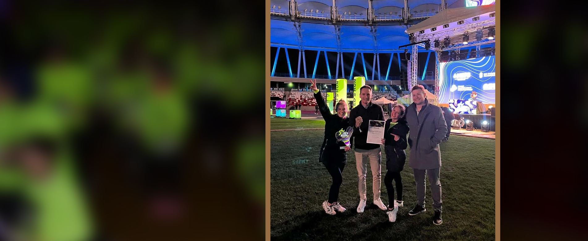   Károli Wins “Most Athletic University” Award at LED’S Run