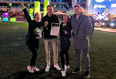 Károli Wins “Most Athletic University” Award at LED’S Run - photo