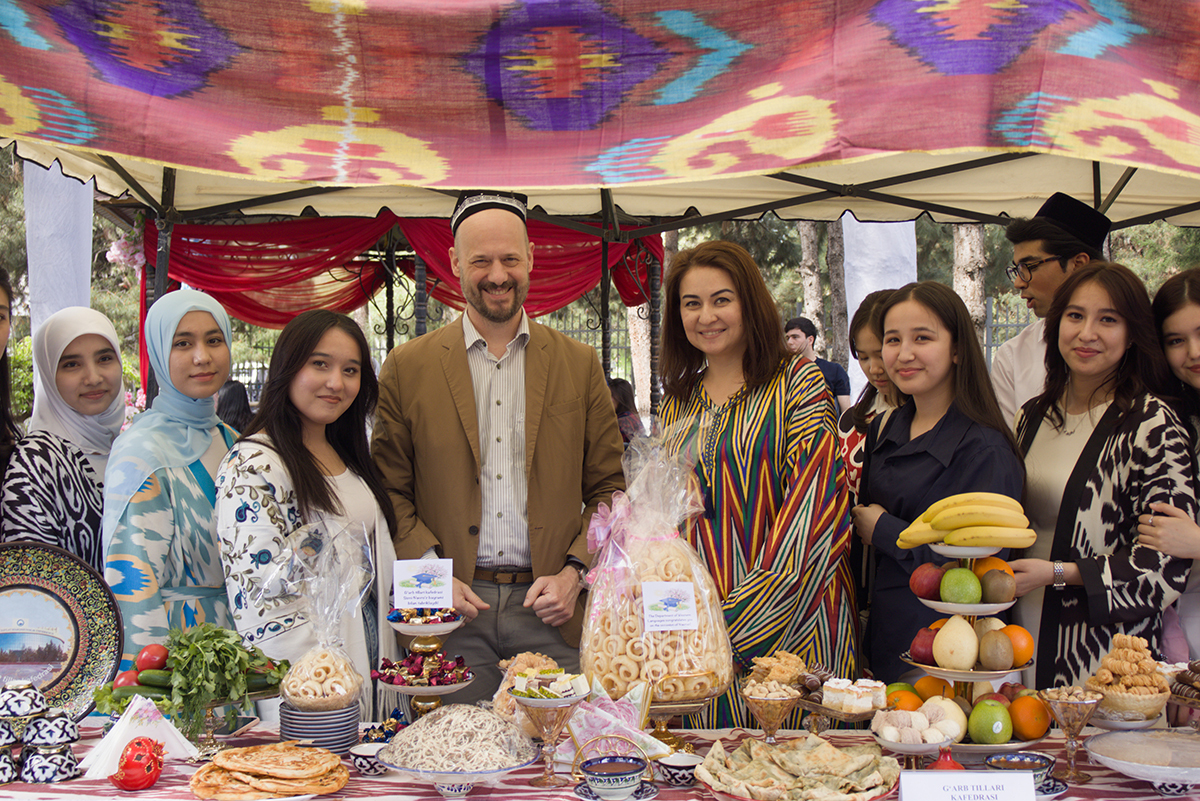 Miklós Péti on Teaching in Uzbekistan - photo