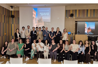 Coreana Karoliensia Conference at the Faculty of Humanities and Social Sciences - group foto