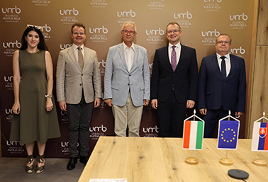 Our University's Rector Held Professional Discussions in Banská Bystrica - photo